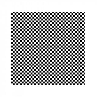 Упаковочная бумага Черная клетка, 31*31 см, жиростойкий пергамент 32 г/см2, 1000 шт/уп, Garcia de