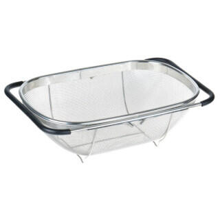 кт1603 Дуршлаг-сито на раковину 340х235 мм